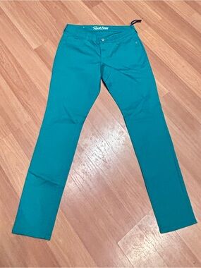 Old Navy Teal Skinny Jeans